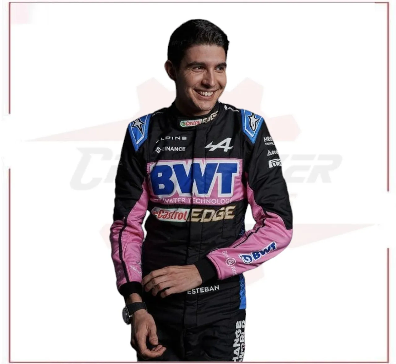 2024 BWT Esteban Ocon Alpine F1 Team Race Suit