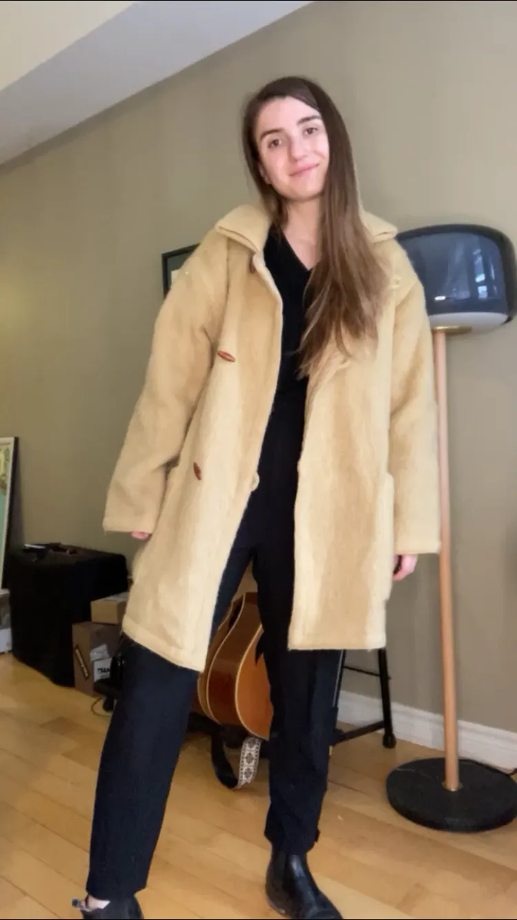 80s Mondi Camel Coat