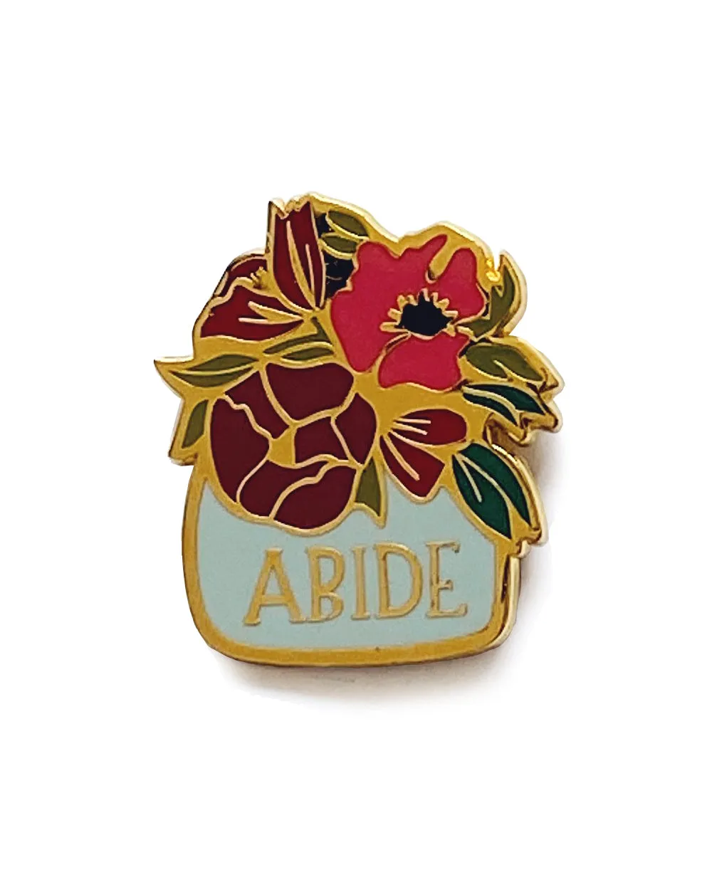 Abide Enamel Pin