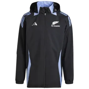 adidas All Blacks All Weather Zip-Up Hooded Jacket