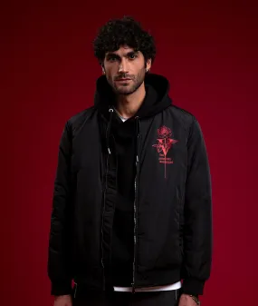 ANIMAUX SAUVAGES OUROBOROS BOMBER - BLACK