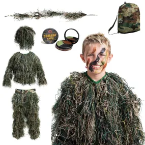 Arcturus Ultra-light Woodland Ghillie Suit - Kids