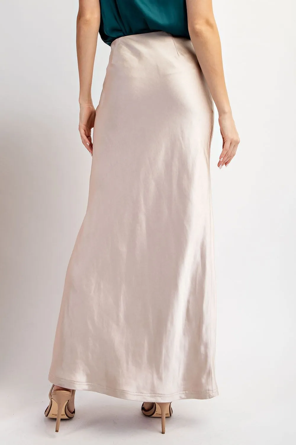 Aria Satin Maxi