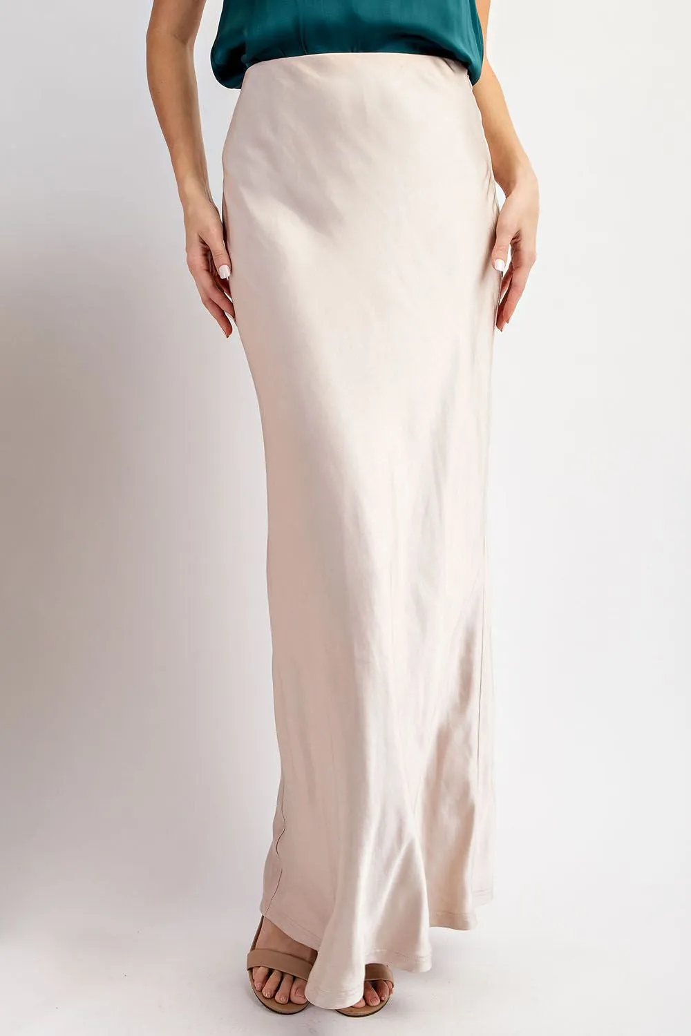 Aria Satin Maxi