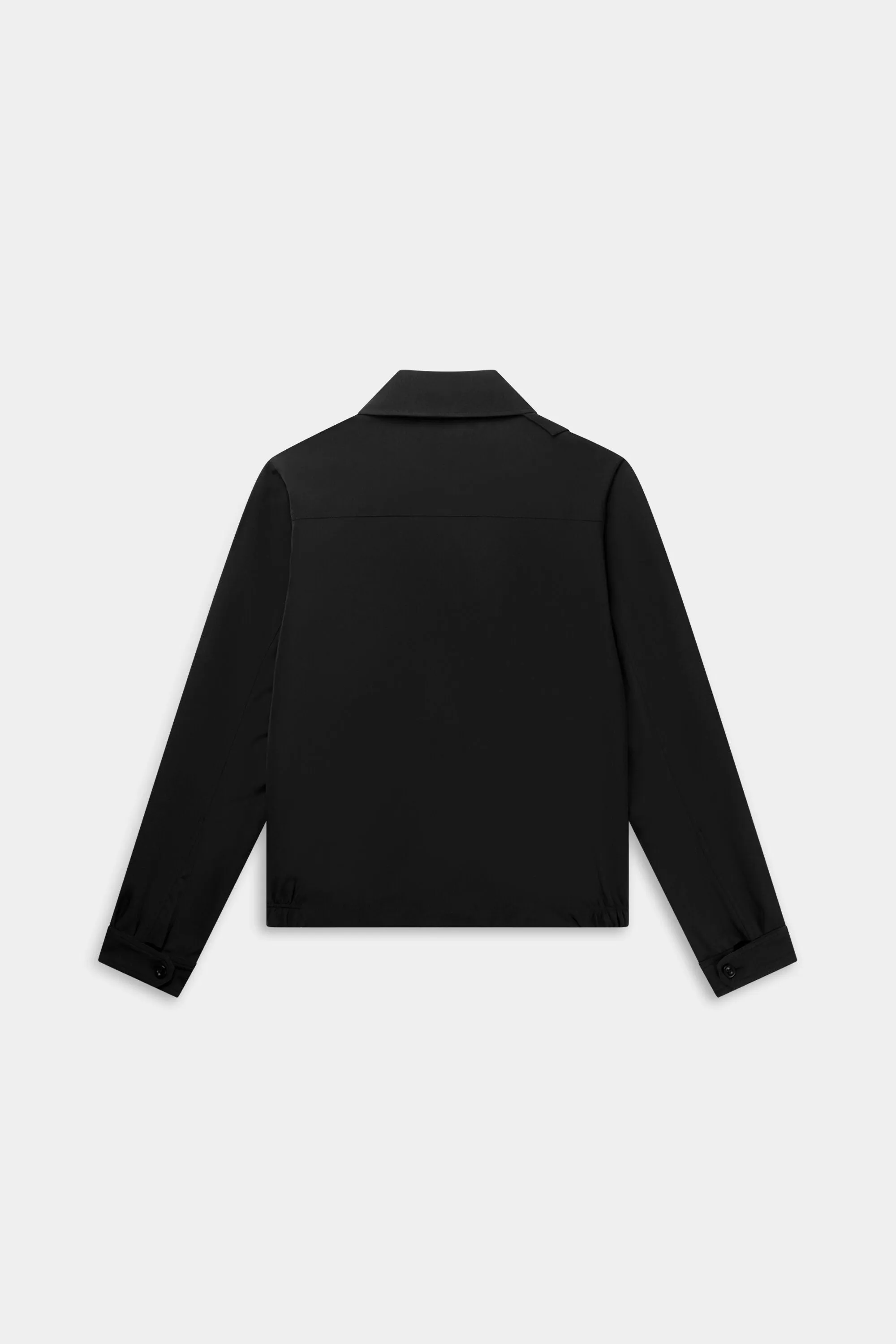 BALRXI Regular Fit Stretch Bomber Jacket Jet Black