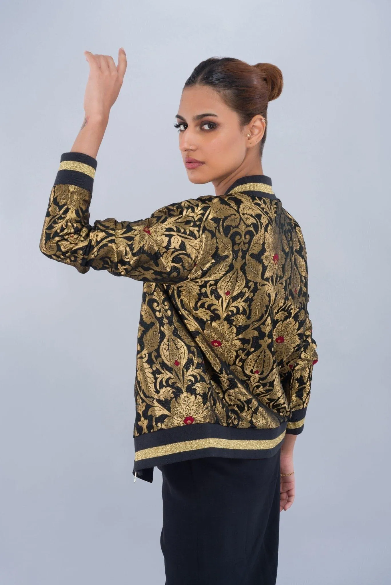 Banarasi Bomber Jacket