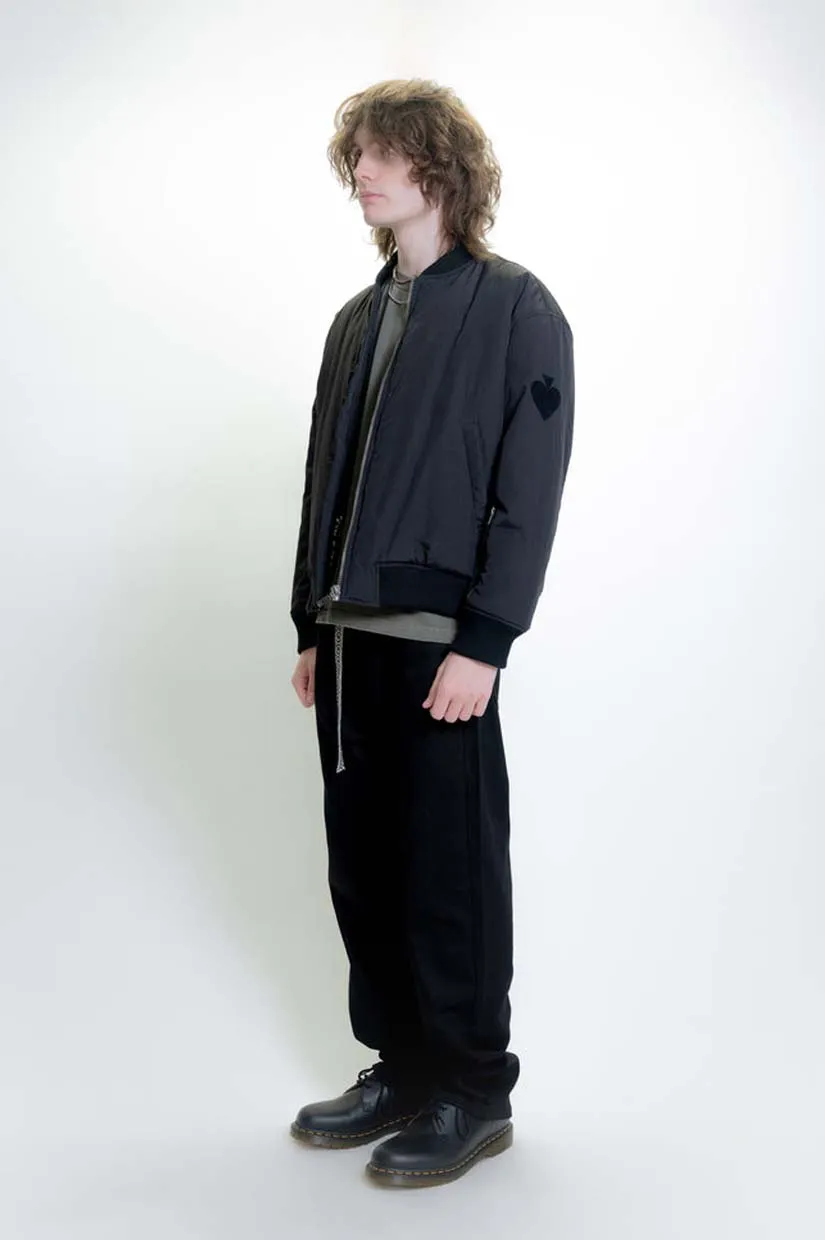 Beach Brains Bomber Jacket - Black