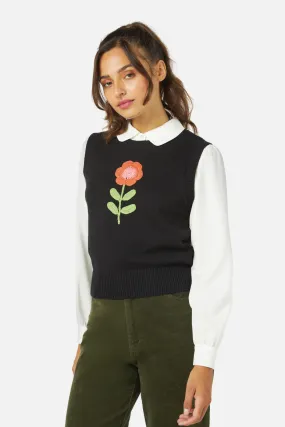 Belle Emb Knit Vest