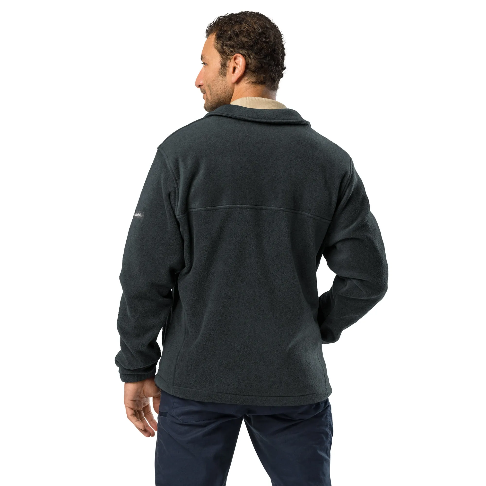 Black Unisex Columbia fleece jacket