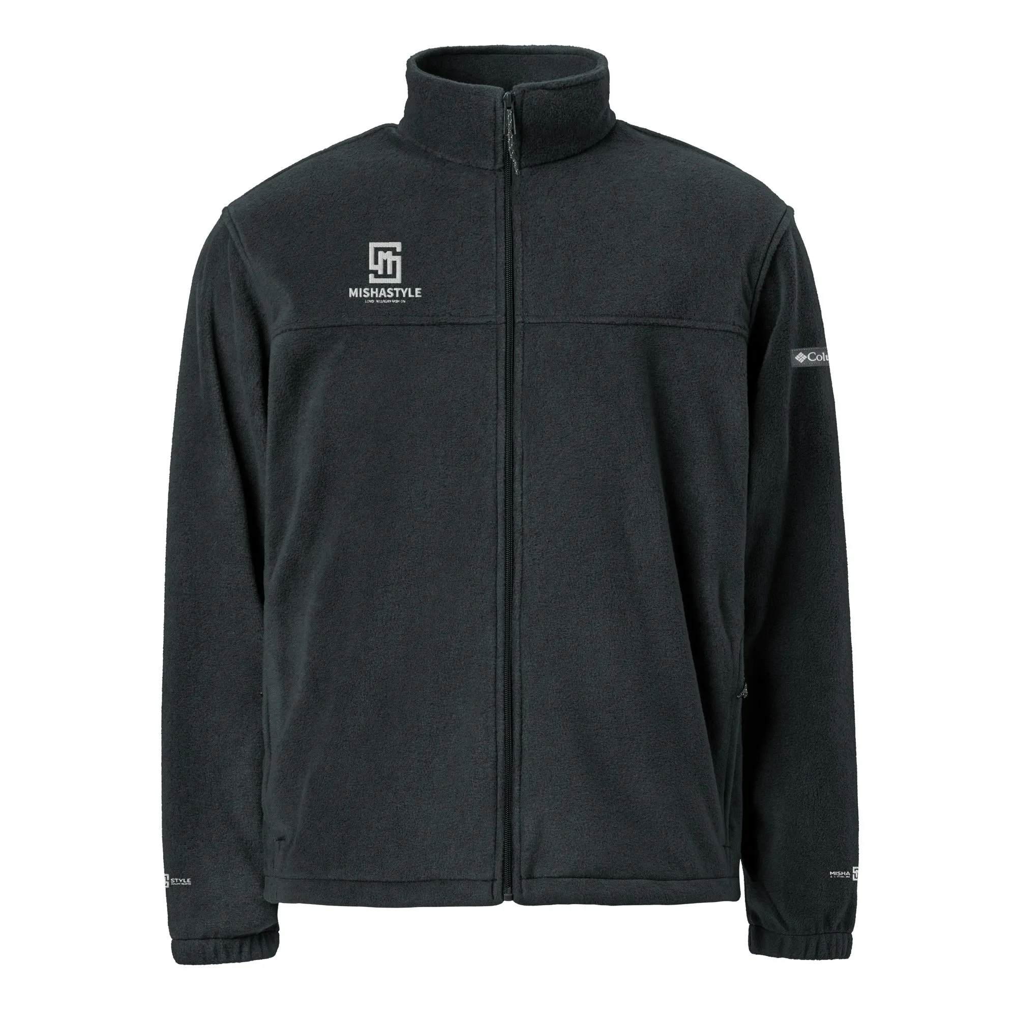 Black Unisex Columbia fleece jacket