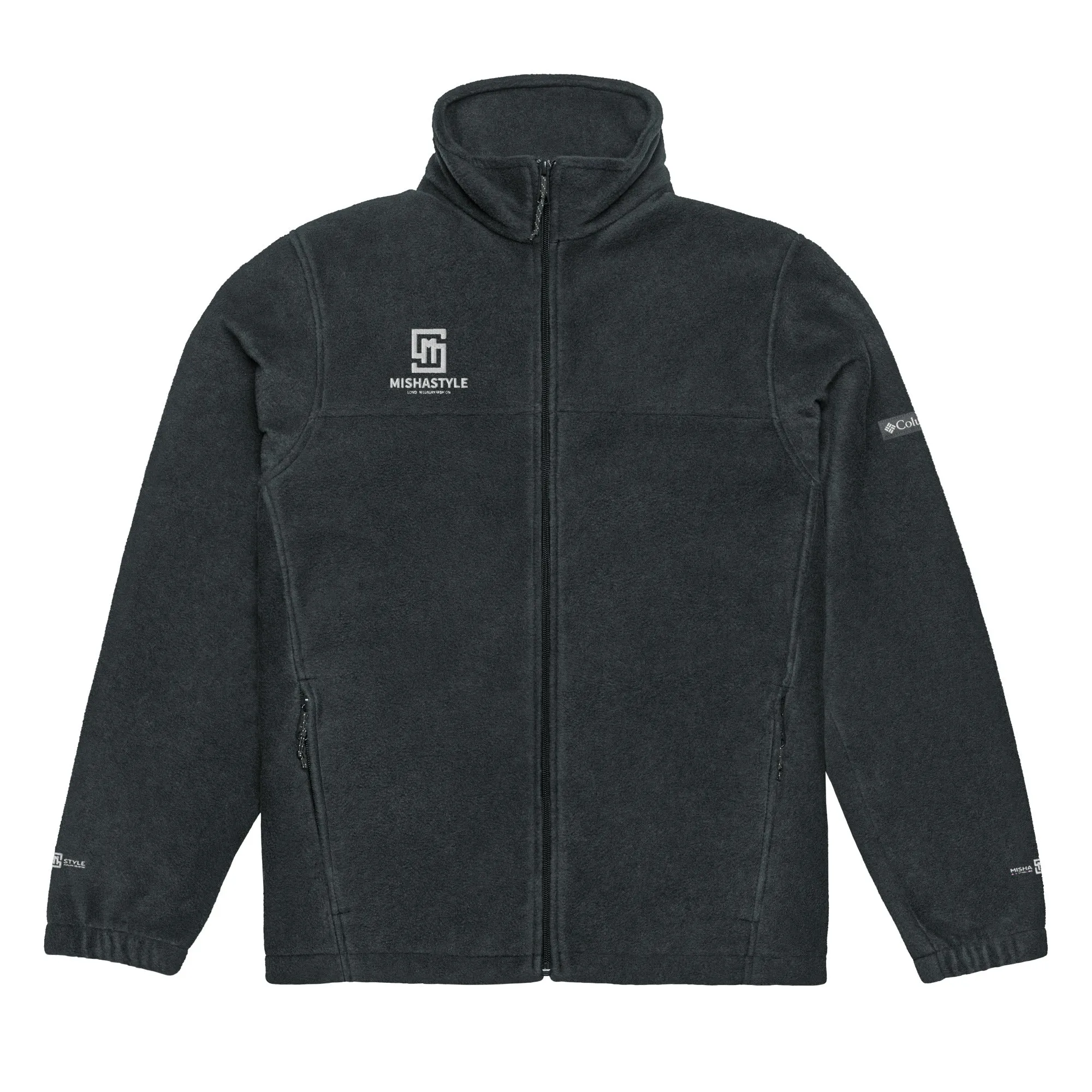 Black Unisex Columbia fleece jacket