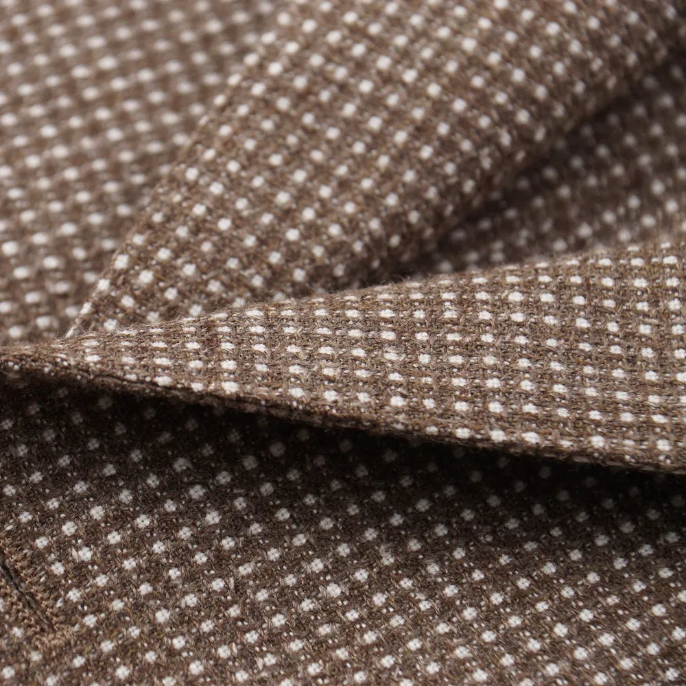 Boglioli Woven Birdseye Silk-Linen-Wool Sport Coat