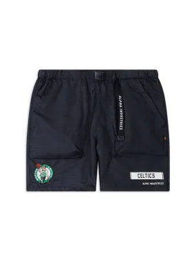 BOSTON CELTICS X ALPHA X NEW ERA NYLON SHORTS