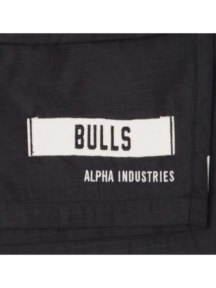 CHICAGO BULLS X ALPHA X NEW ERA NYLON SHORTS