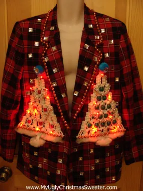 Christmas Party Jacket with Lights