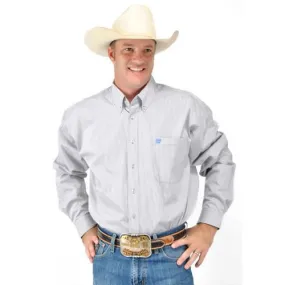 Cinch Men's (MT10320020) Long Sleeve Button-Up Shirt - White