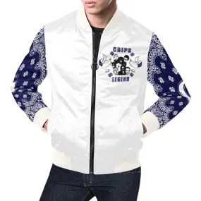 CRIP LEGEND All Over Print Bomber Jacket for Men