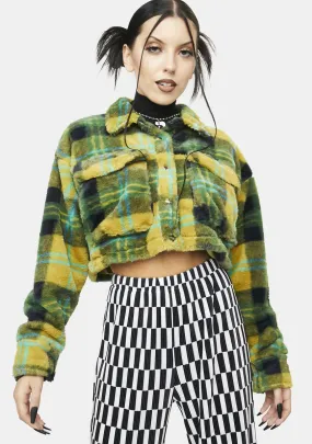 Envy Staring Contest Plaid Jacket