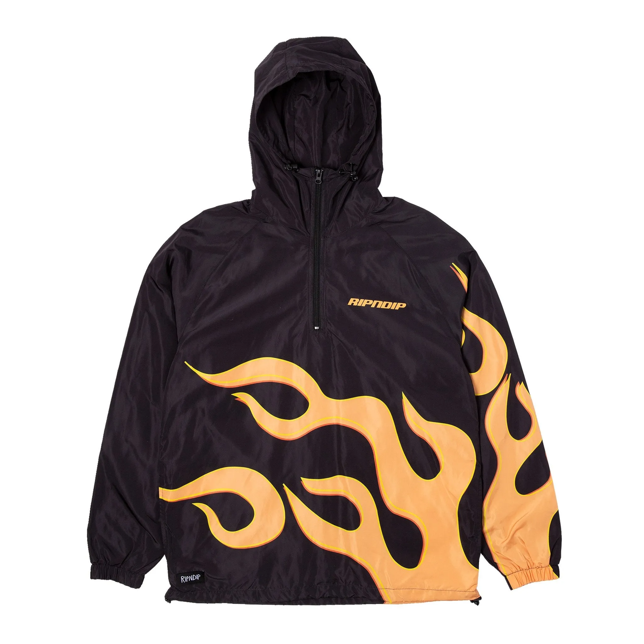 Flaming Hot Anorak Jacket (Black)