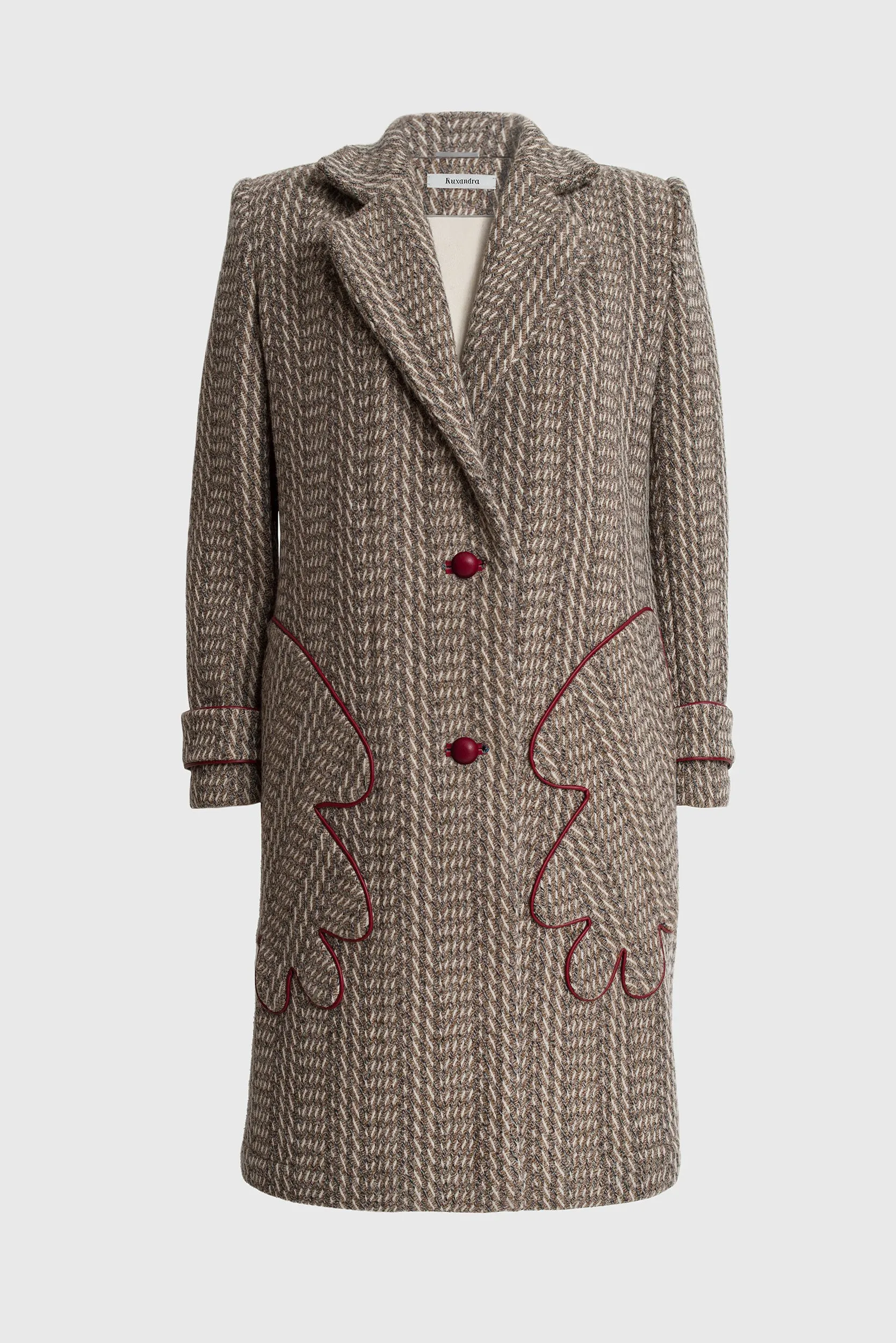 Herringbone Hands Coat