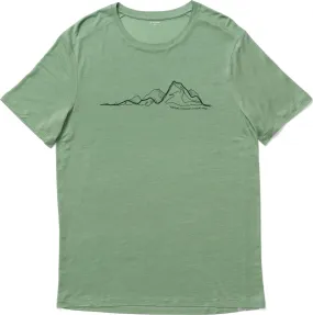 Houdini Men&#x27;s Tree Message Tee Ginkgo Green | Buy Houdini Men&#x27;s Tree Message Tee Ginkgo Green here | Outnorth