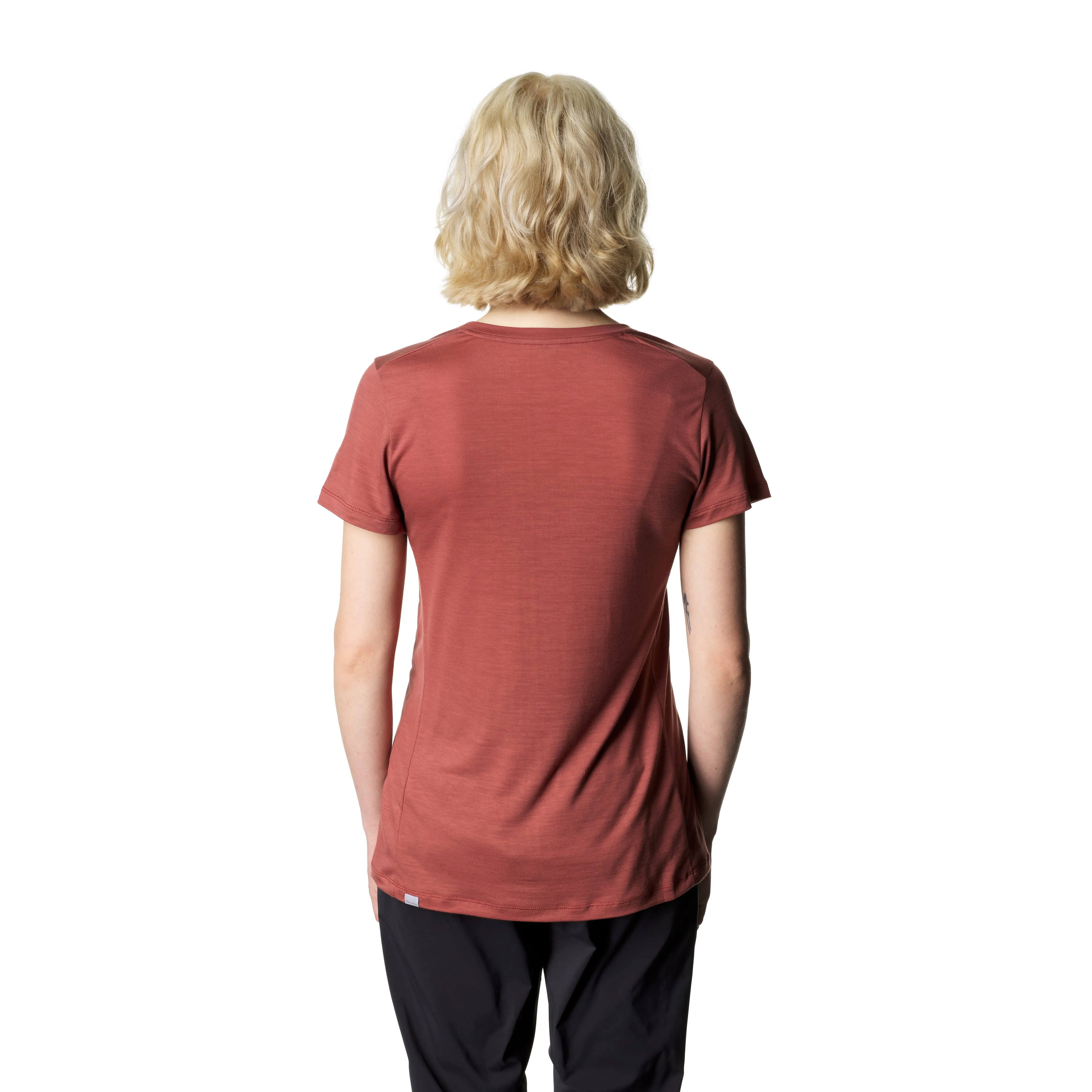 Houdini Women&#x27;s Tree Message Tee Desert Rock Red | Buy Houdini Women&#x27;s Tree Message Tee Desert Rock Red here | Outnorth