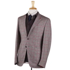 Isaia 'Tenero' Glen Plaid Wool-Cashmere Sport Coat