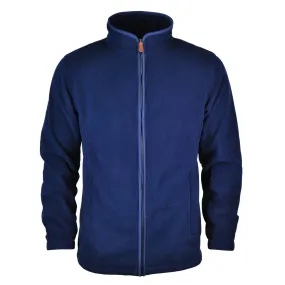 James Purdey Lightweight Fleece Jacket Navy