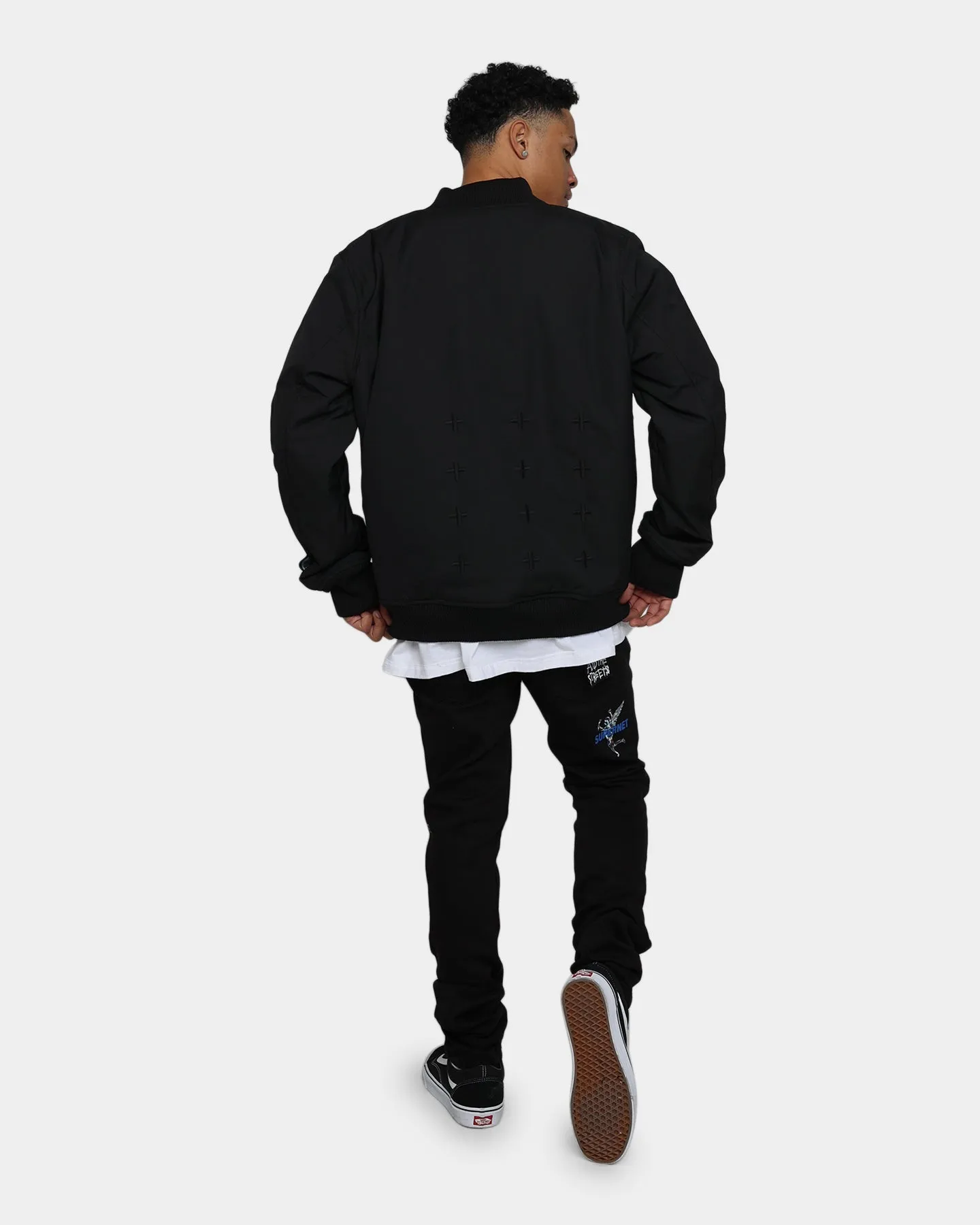 Ksubi NFT Bomber Jacket Blue