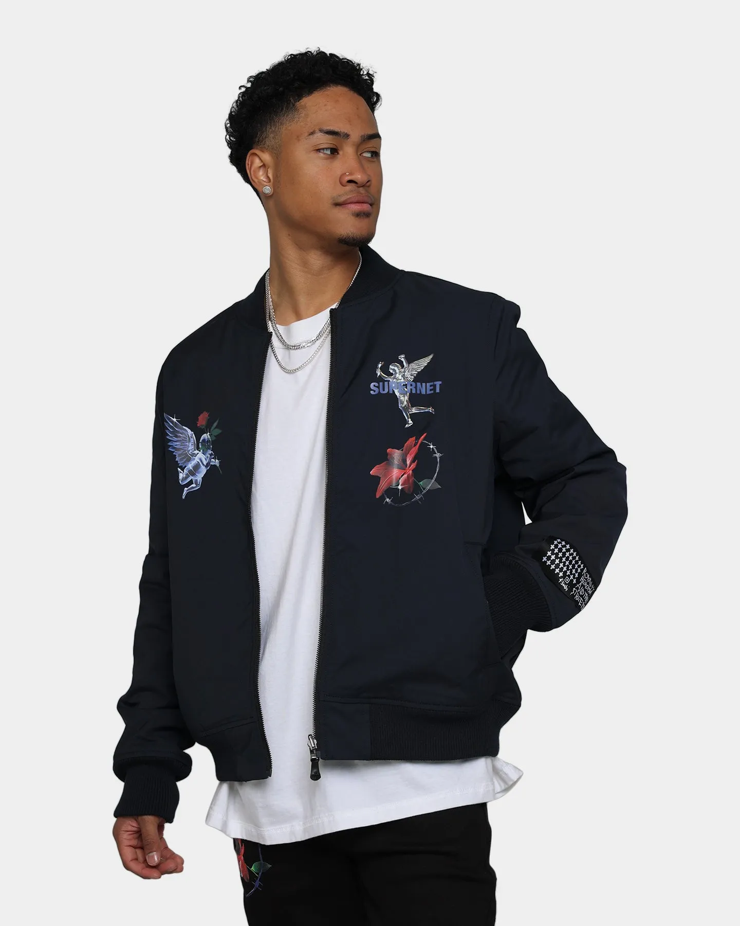 Ksubi NFT Bomber Jacket Blue