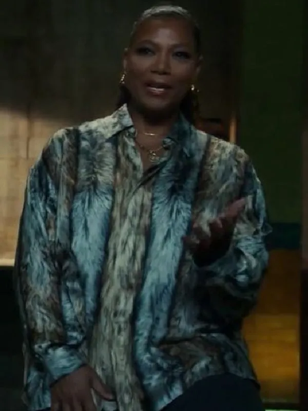 Latifah The Queen Equalizer Robyn McCall Printed Shirt