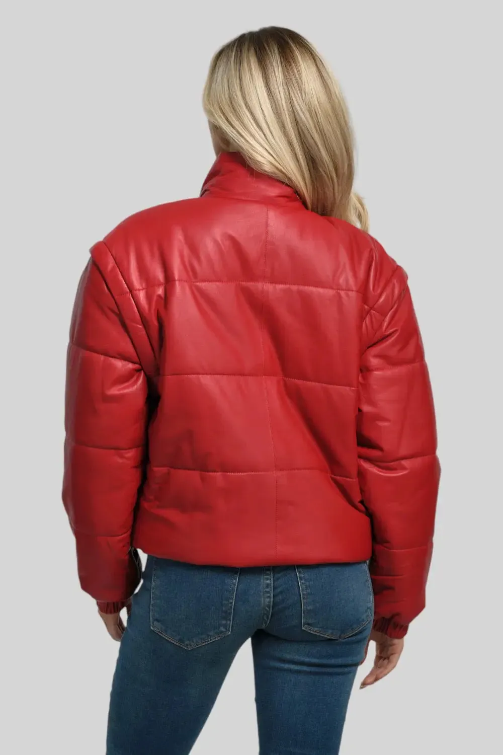 Ludovica Classic Leather Bomber