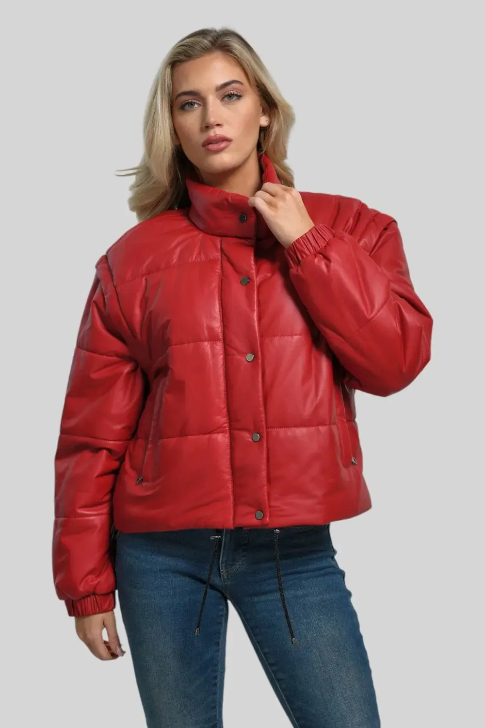 Ludovica Classic Leather Bomber