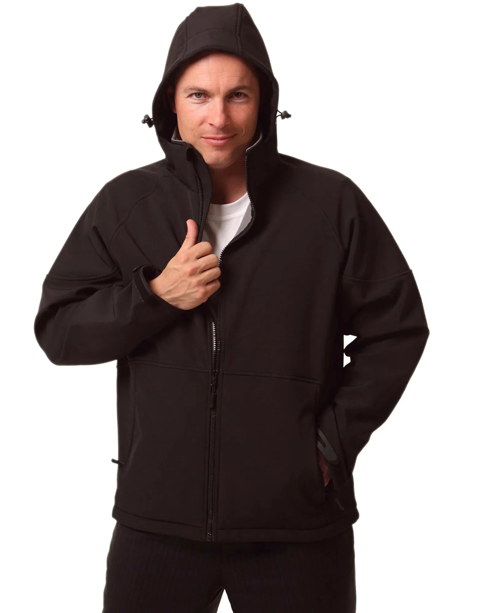 Mens Softshell Aspen Hood Jacket