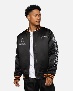 Mitchell & Ness X McLaren X Culture Kings Las Vegas Collection Bomber Jacket Black