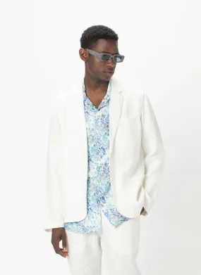 Poolside Jacket White Linen