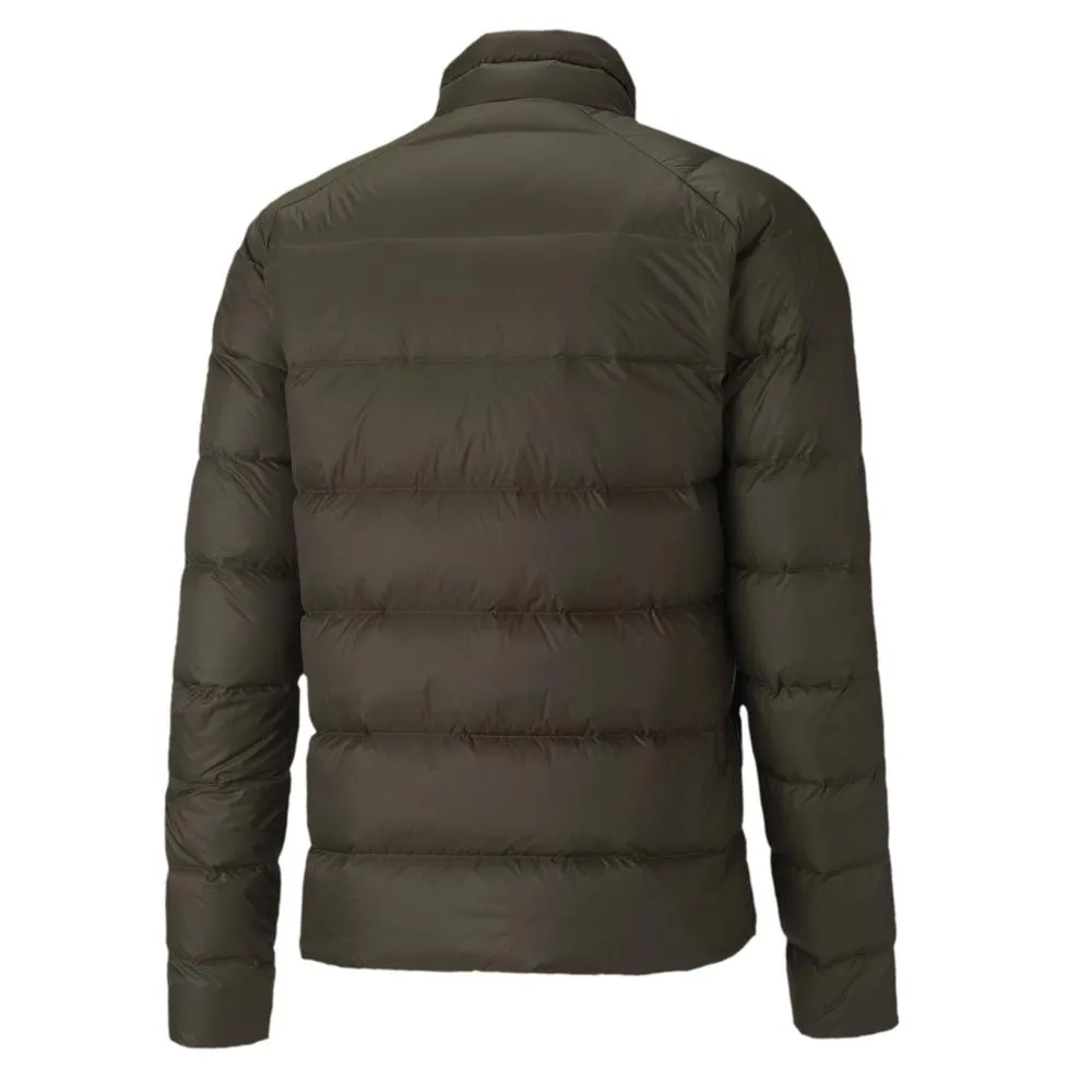 Puma giubbotto bomber da uomo PWRWarm packLITE 600 Down Jacket 582200 70 verde oliva