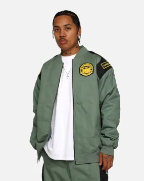 Puma X Porsche Legacy Garage Crew Jacket Eucalyptus