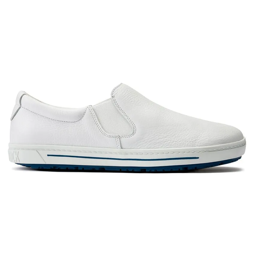 QO400 Slip On | Leather | White