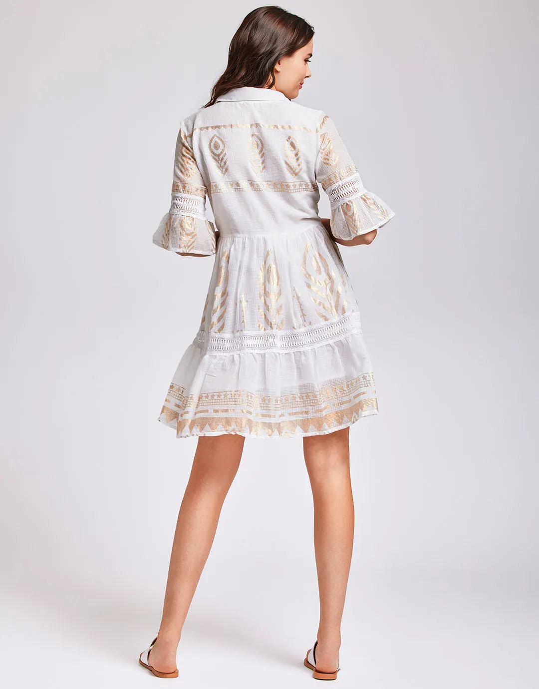 Rachel Shirt Dress - White