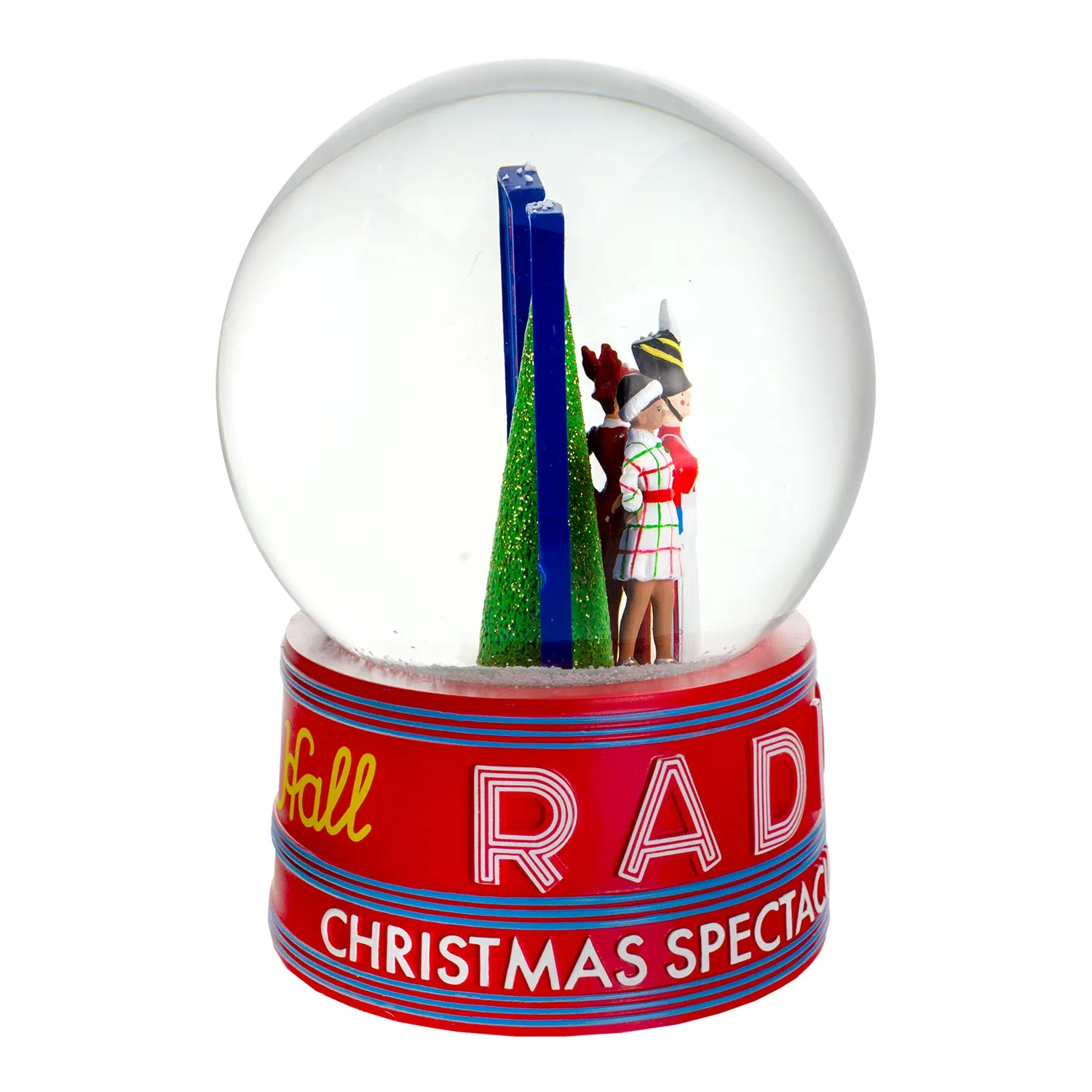 Radio City Rockettes Glass Christmas Snow Globe