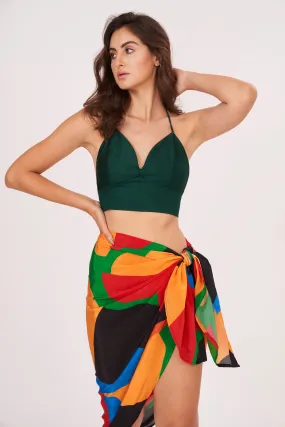 Sarong Siren Bralette Crop Top