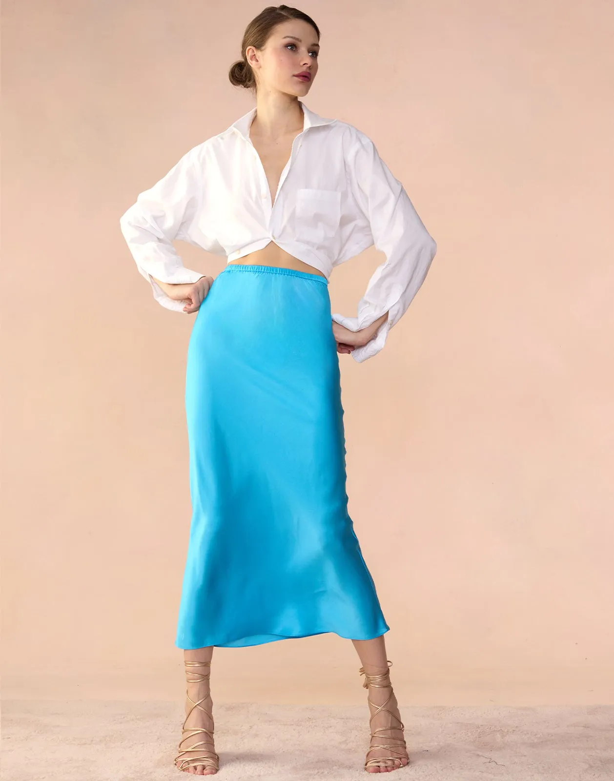 Sienna Silk Skirt