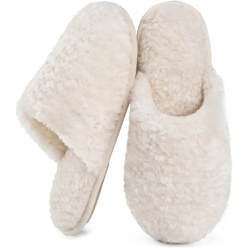 Soft And Warm Slip On Comfort Slippers