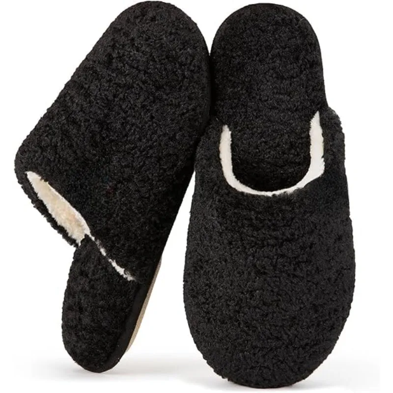 Soft And Warm Slip On Comfort Slippers