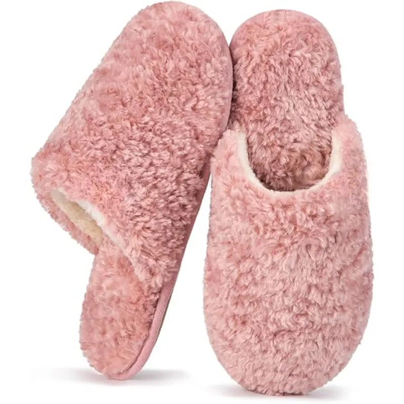 Soft And Warm Slip On Comfort Slippers