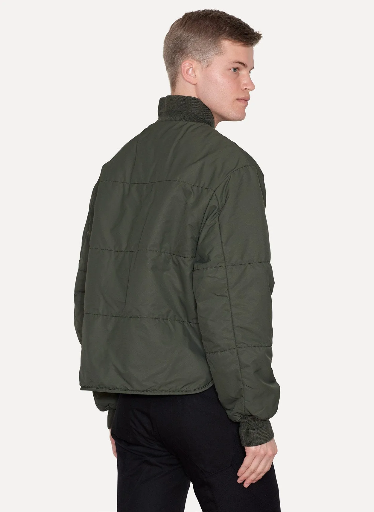 Stone Dark Puffer Bomber