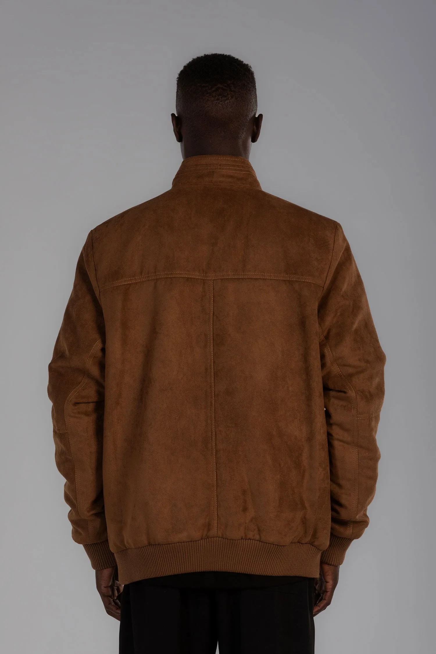 Suede Bomber Jacket (30031) - Jorindo