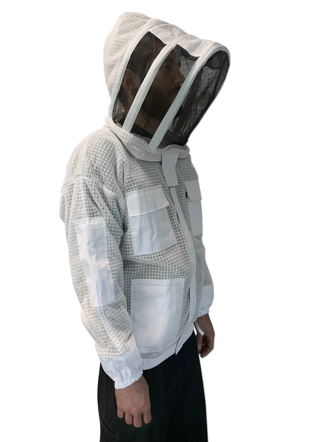 Triple Layer Protective Ventilated Bee Jacket with Veil - AirFlow Series