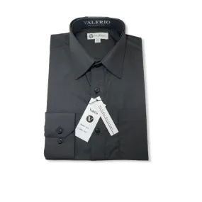 Valerio Black Dress Shirt (NEW)